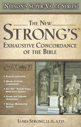 9780785250562 New Strongs Exhaustive Concordance Of The Bible