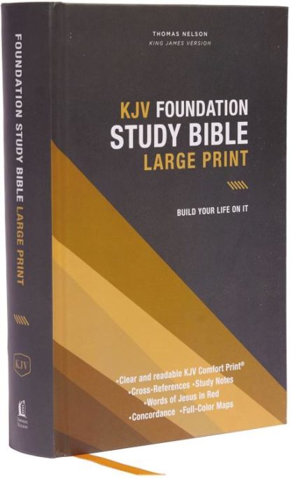 9780785259497 Foundation Study Bible Large Print Comfort Print