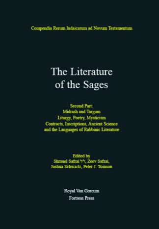 9780800606060 Literature Of The Sages Second Part