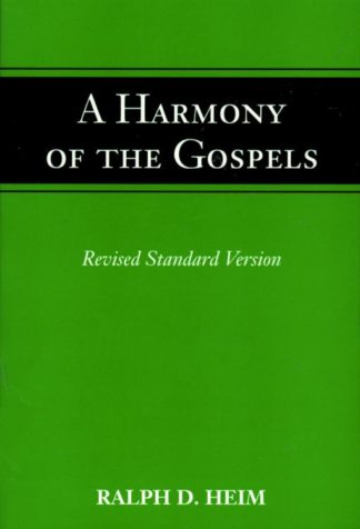 9780800614942 Harmony Of The Gospels