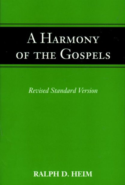 9780800614942 Harmony Of The Gospels