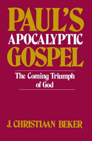 9780800616496 Pauls Apocalyptic Gospel