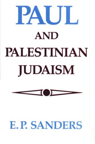 9780800618995 Paul And Palestinian Judaism
