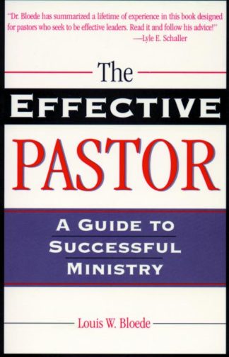 9780800627874 Effective Pastor : A Guide To Successful Ministry