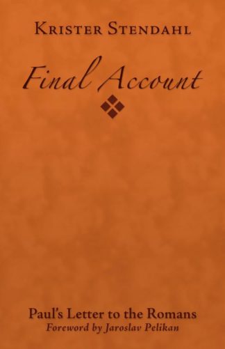 9780800629229 Final Account : Pauls Letter To The Romans