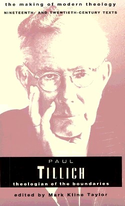 9780800634032 Paul Tillich : Theologian Of The Boundaries
