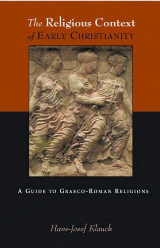 9780800635930 Religious Context Of Early Christianity