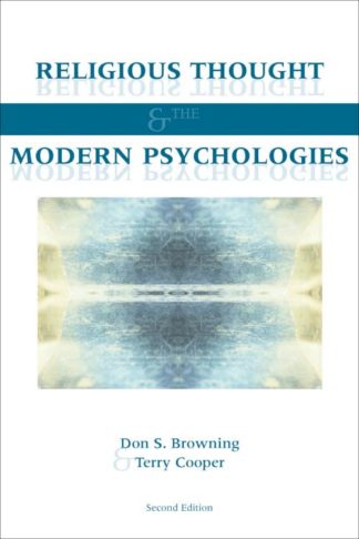 9780800636593 Religious Thought And The Modern Psychologies (Revised)