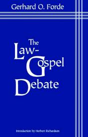 9780800662301 Law Gospel Debate