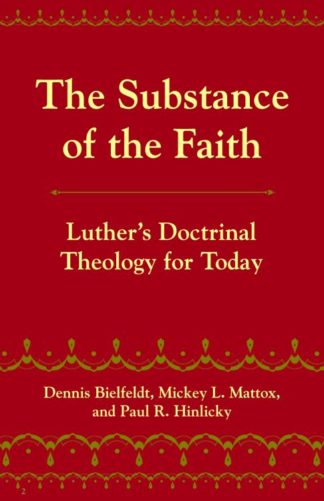 9780800662530 Substance Of The Faith