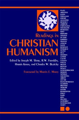 9780800664640 Readings In Christian Humanism