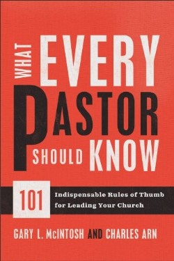9780801014352 What Every Pastor Should Know (Reprinted)