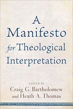 9780801030871 Manifesto For Theological Interpretation