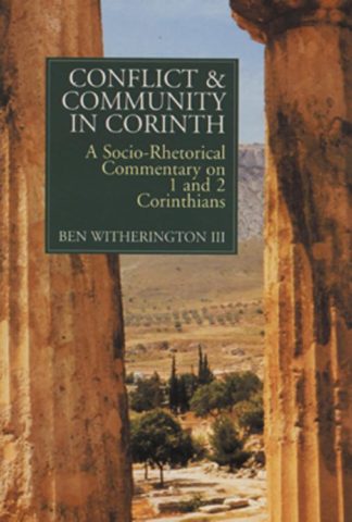 9780802801449 Conflict And Community In Corinth