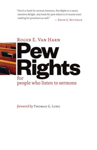 9780802847843 Pew Rights : For People Who Listen To Sermons (Reprinted)