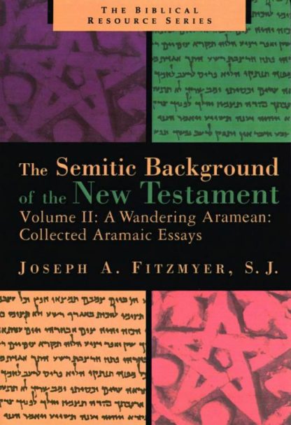 9780802848468 Semitic Background Of The New Testament Volume 2 A Print On Demand Title