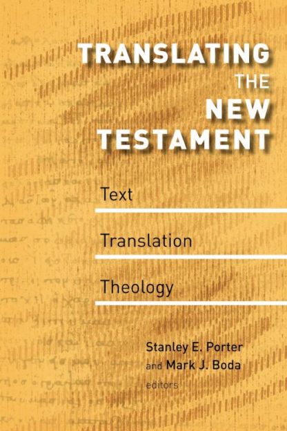 9780802863775 Translating The New Testament