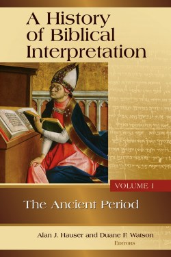 9780802863959 History Of Biblical Interpretation Volume 1