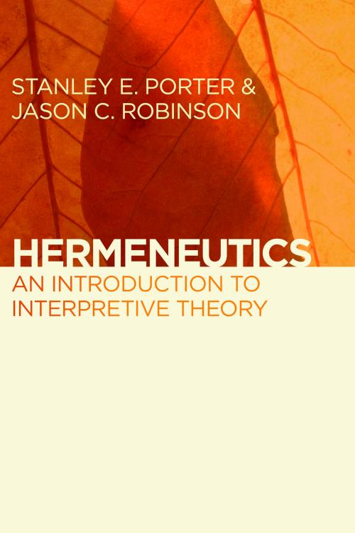 9780802866578 Hermeneutics : An Introduction To Interpretive Theory