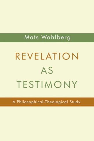 9780802869883 Revelation As Testimony