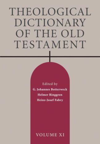 9780802873064 Theological Dictionary Of The Old Testament Volume 11