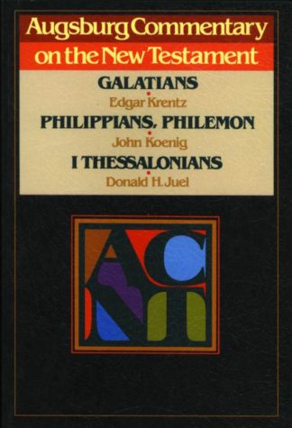 9780806621661 Galatians Philemon 1 Thessalonians