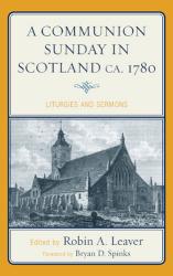 9780810869806 Communion Sunday In Scotland Ca 1780