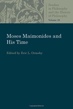 9780813230788 Moses Maimonides And His Time
