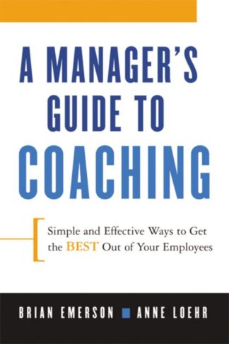 9780814409824 Managers Guide To Coaching