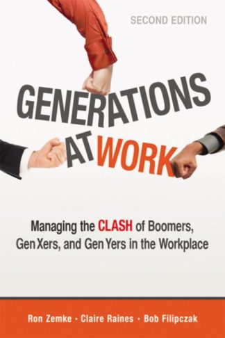 9780814432334 Generations At Work 2nd Edition