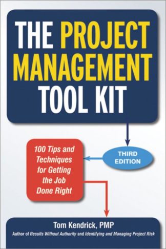 9780814433454 Project Management Tool Kit 3rd Edition
