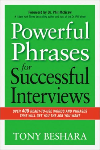 9780814433546 Powerful Phrases For Successful Interviews