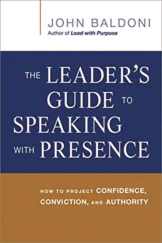 9780814433799 Leaders Guide To Speaking With Presence