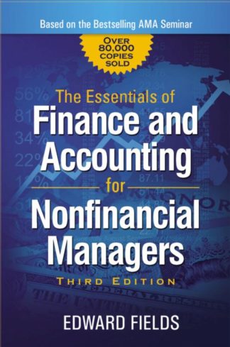 9780814436943 Essentials Of Finance And Accounting For Nonfinancial Managers 3rd Edition