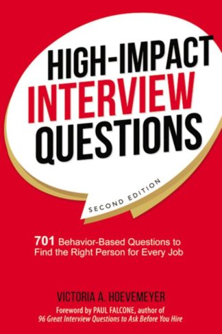 9780814438824 High Impact Interview Questions