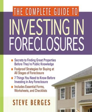 9780814472880 Complete Guide To Investing In Foreclosures