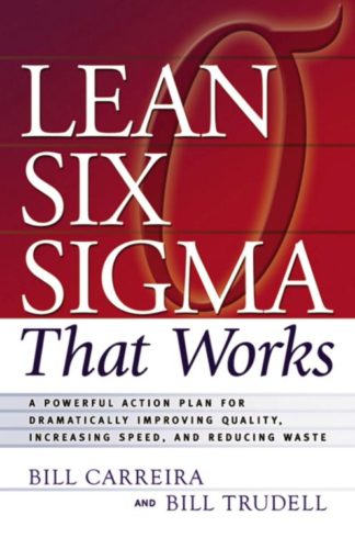 9780814473474 Lean Six Sigma That Works