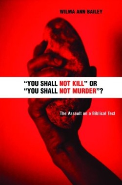9780814652145 You Shall Not Kill Or You Shall Not Murder