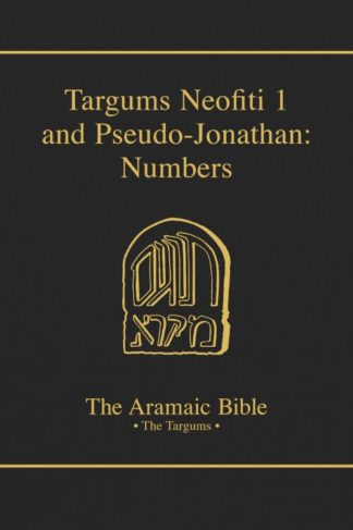 9780814654835 Targums Neofiti 1 And Pseudo Jonathan Numbers