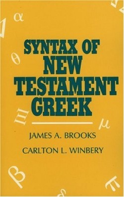 9780819104731 Syntax Of New Testament Greek