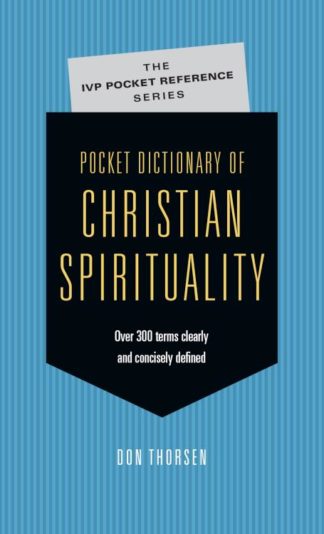 9780830849673 Pocket Dictionary Of Christian Spirituality