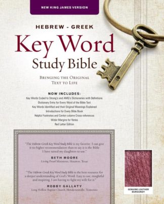 9780899578699 Hebrew Greek Key Word Study Bible