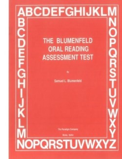 9780941995375 Blumenfeld Oral Reading Assessment Test