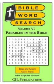 9780980218541 Bible Word Search 6 Parables In The Bible