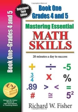 9780982190142 Mastering Essential Math Skills 1 Grades 4-5 (Revised)