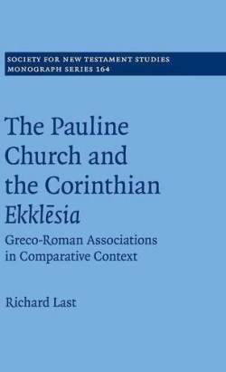 9781107100633 Pauline Church And The Corinthian Ekklesia