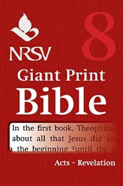 9781316602164 Giant Print Bible V8 Acts-Revelation