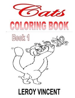 9781365891083 Cats Coloring Book 1