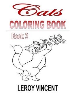 9781365891151 Cats Coloring Book 2