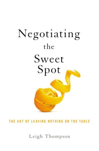 9781400217434 Negotiating The Sweet Spot
